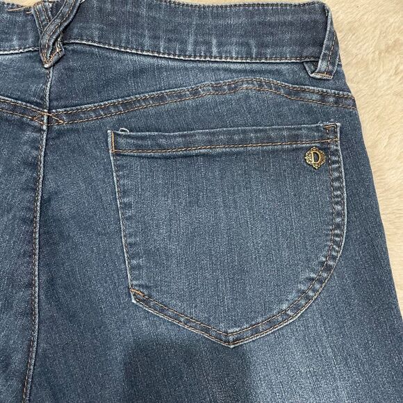 Democracy Women's "Ab" Technology‎ Skinny Jeans Size 8 Dark Wash Career Office - Picture 2 of 10